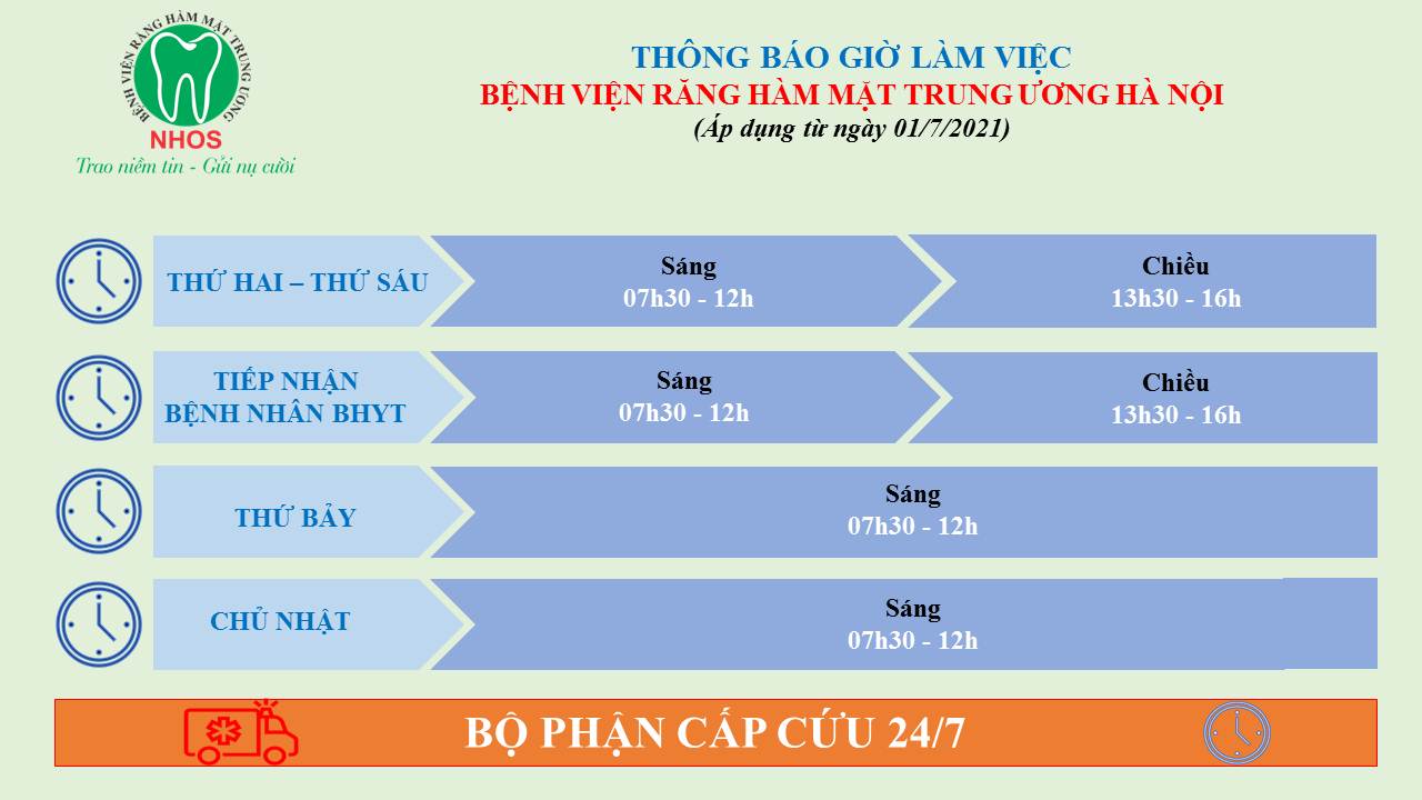 LỊCH LÀM VIỆC 